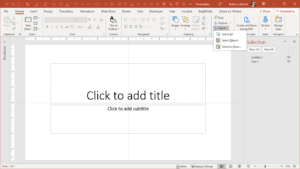 PowerPoint Selection Pane