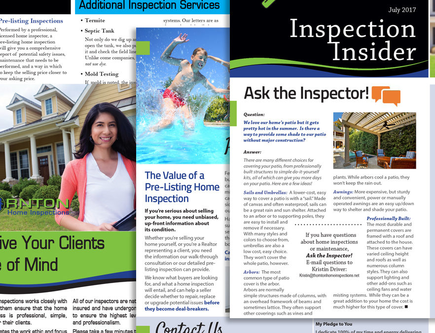 Home Inspection Marketing Materials